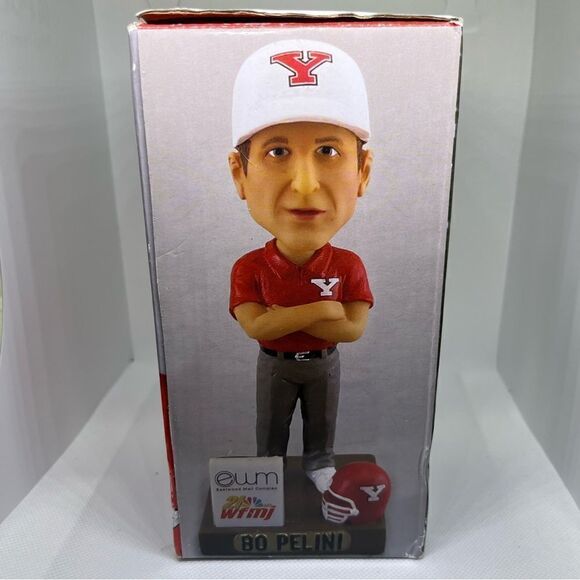 Bo Pelini YSU Bobblehead Football Head Coach Rare Youngstown State - Picture 4 of 5